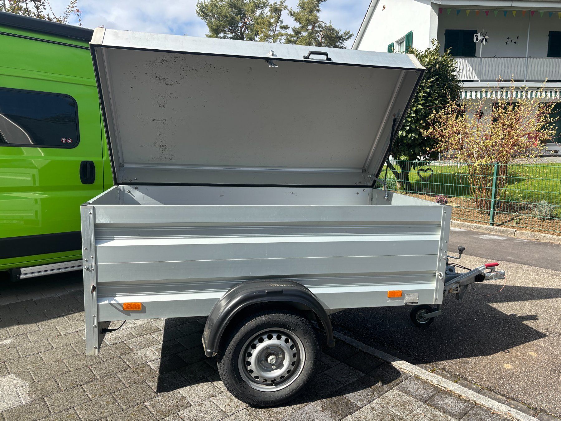 Humbaur Rimorchi: Humbaur HA 7510 G mit Aluverdeck – Usato da Münchenstein venduto da scrat118 1