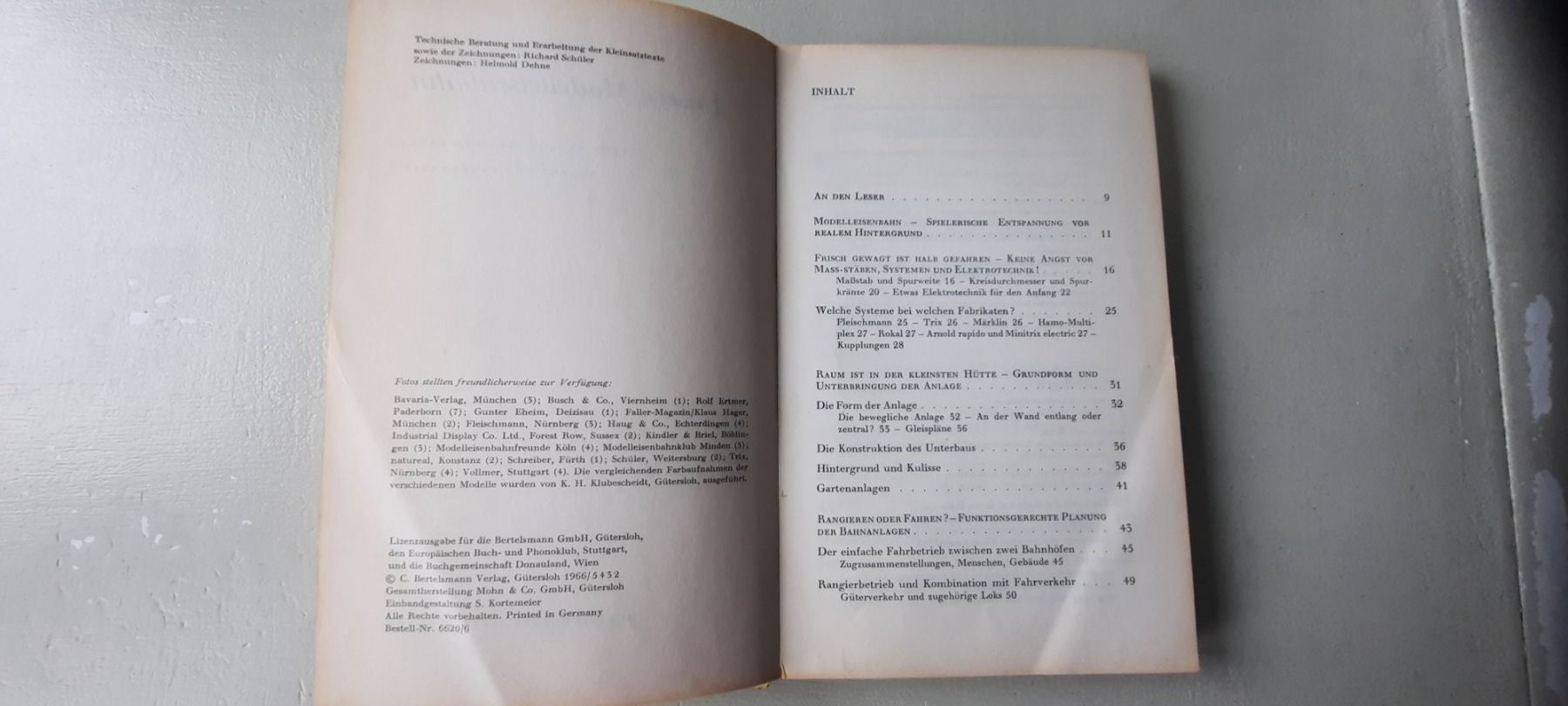 Bücher: Unsere Modelleisenbahn, Gerhard Rosenzweig – Gebraucht aus Amriswil von fel_pyg2 2