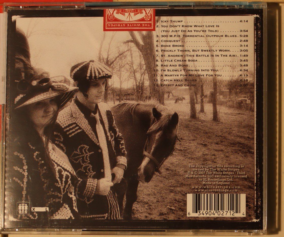 CDs: The White Stripes – Icky Thump – D'occasion à Luzern par CONTENTI 2