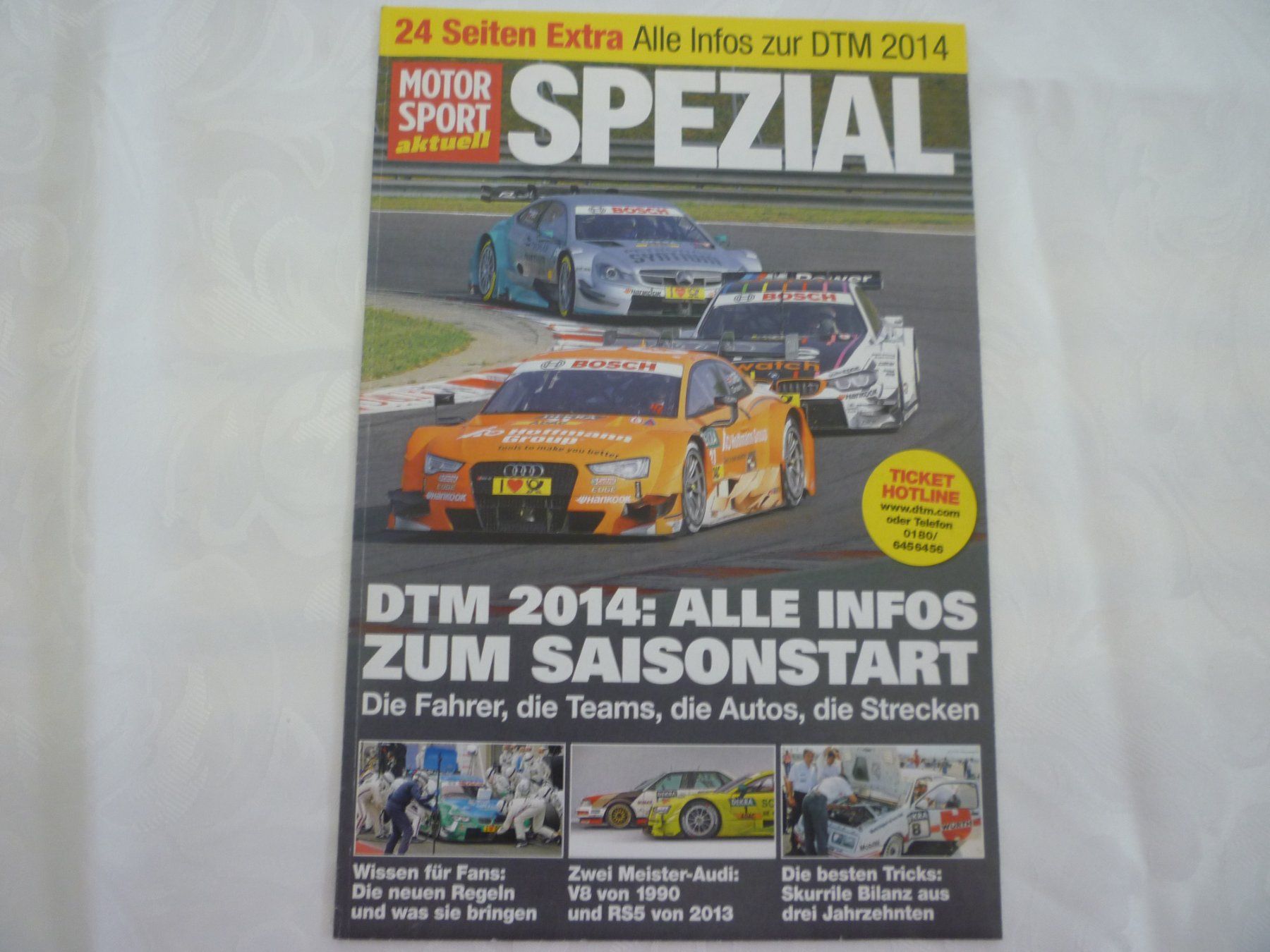 Documenti: 24 Seiten Alle infos zur DTM 2014 – Usato da Langnau am Albis venduto da Molosser