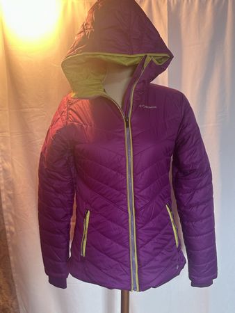 Columbia Damen Steppjacke mit Omni-Heat – Violett – Gr. S