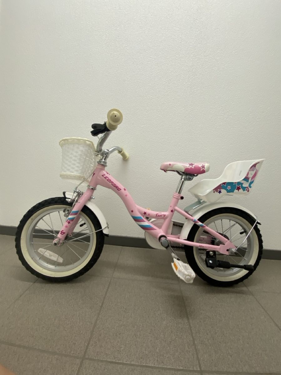 Leopard Biciclette: Bicicletta Leopard Fairy 14 rosa – Usato da Arbedo venduto da gregmccooper
