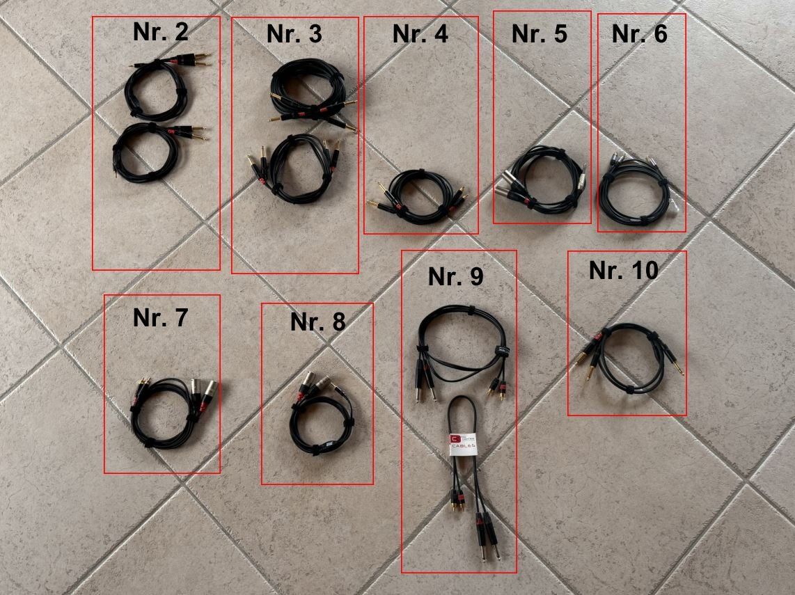 Cavi: Div. Audiokabel Stereo ( 12 Stk) – Usato da Jenaz venduto da Sandrobordoli