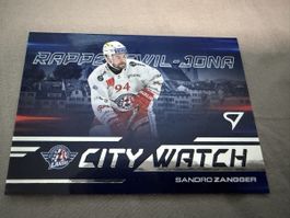 Zangger Sandro SCRJ ZSC Hockey Card
