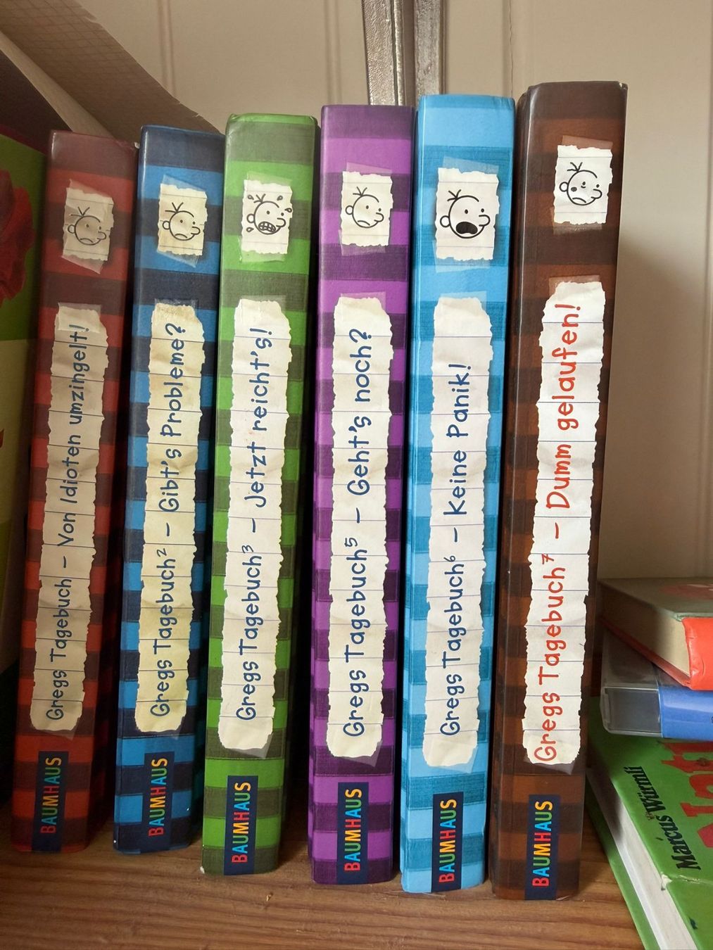 Libri: Gregs Tagebücher 1-7 (ohne 4) – Nuovo (secondo la descrizione) da Salgesch venduto da cavio01 1