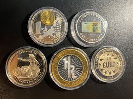 5x médaille Euro, Suisse et Hard Rock Hotel