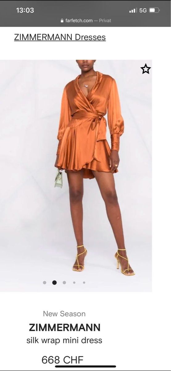 Vestiti: Seidenkleid  It-Piece von  Zimmermann Grösse 2 – Nuovo (secondo la descrizione) da zürich venduto da ritas0102 7