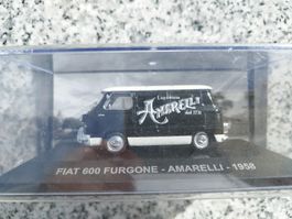 FIAT 600 1:43 Werbefahrzeug Amarelli Liqurizia