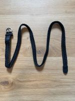 Ceinture noir vintage réglable