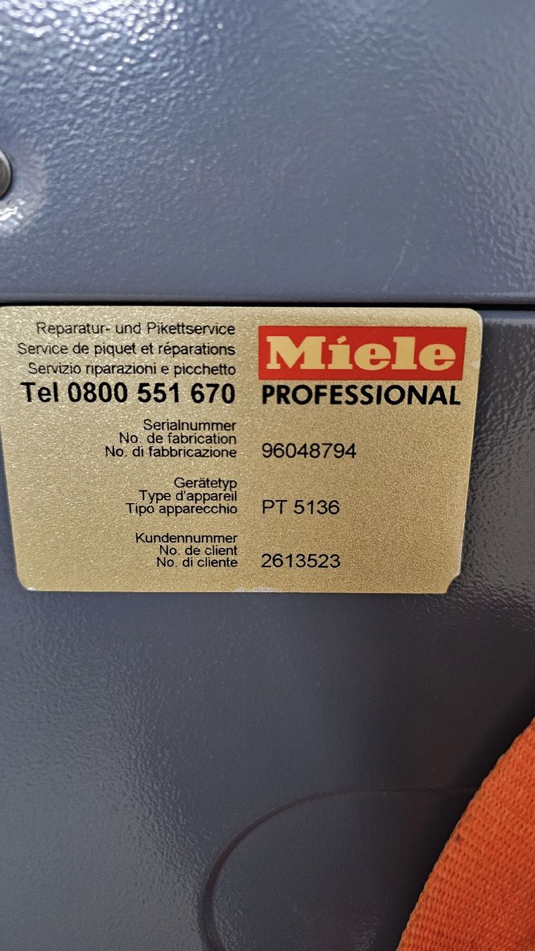 Miele Waschmaschinen: Miele Professional PT 5136 – Gebraucht aus Rheinfelden von Moeoep 4
