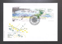 2024 FDC BLOCK "TAG DER BRIEFMARKE" Manuela Pfrungen Ersttag
