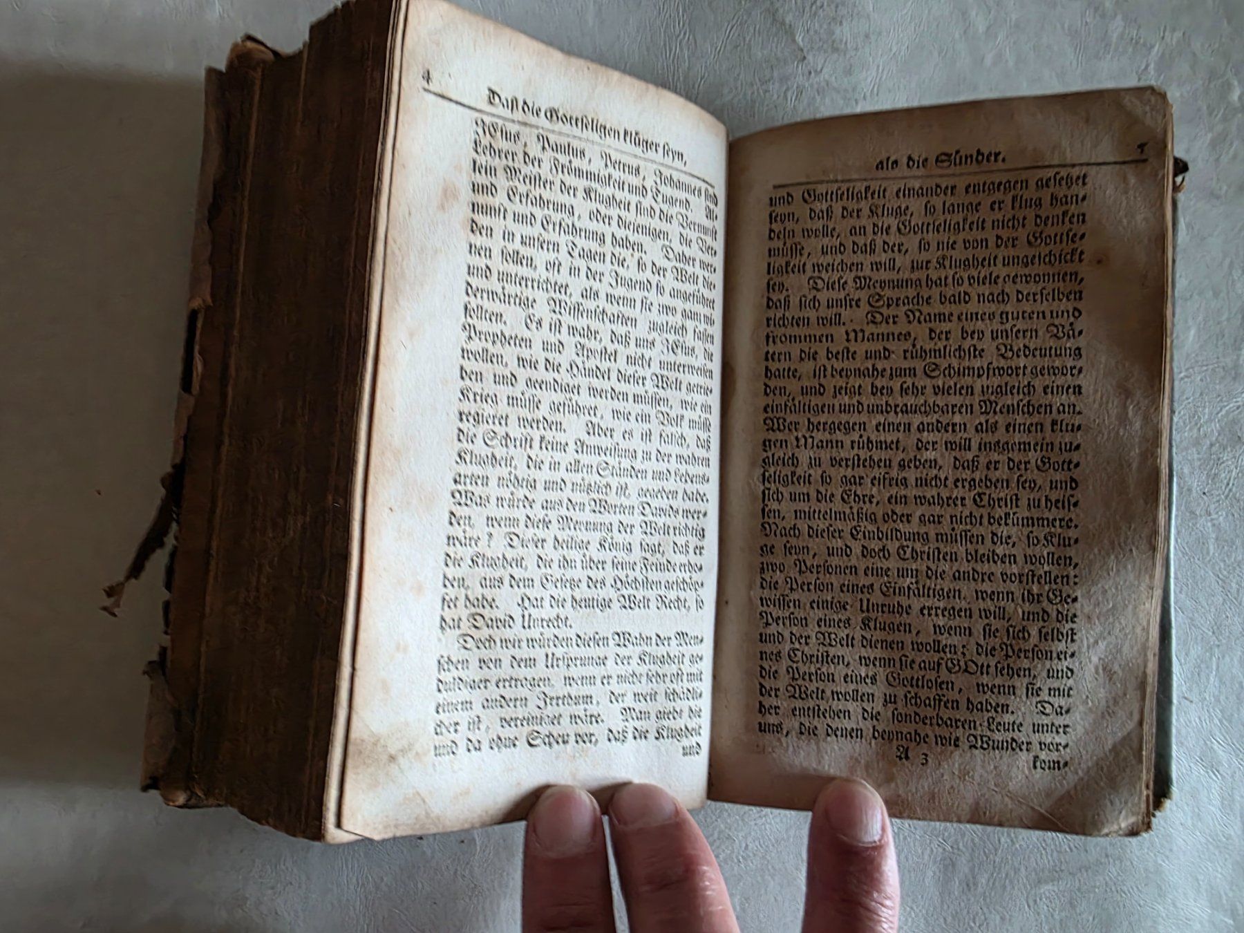 Bücher: Johann Lorenz Mosheims Heilige Reden - 1739 – Gebraucht aus Walterswil BE von Lonitti 5