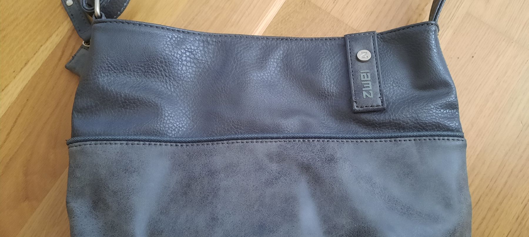 Zwei Borse da donna: ***ZWEI*** Umhängetasche grau – Usato da Wädenswil venduto da H2H_Secondhandshop 5
