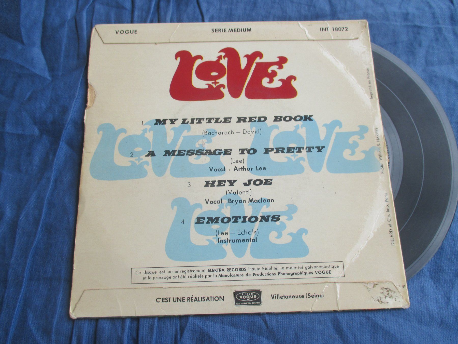 Dischi in vinile: Love EP My Little Red Book – Usato da Colombier NE venduto da Nevenma 1