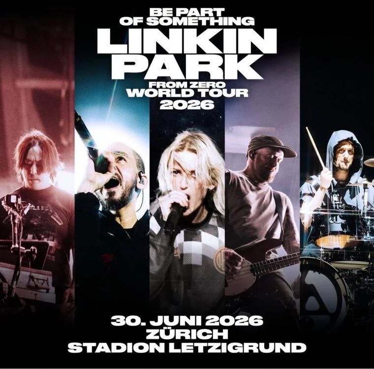 Biglietti: Linkin Park Stehplatz VORNE 30. Juni 2026 – Nuovo (secondo la descrizione) da Baltschieder venduto da Moeckli2