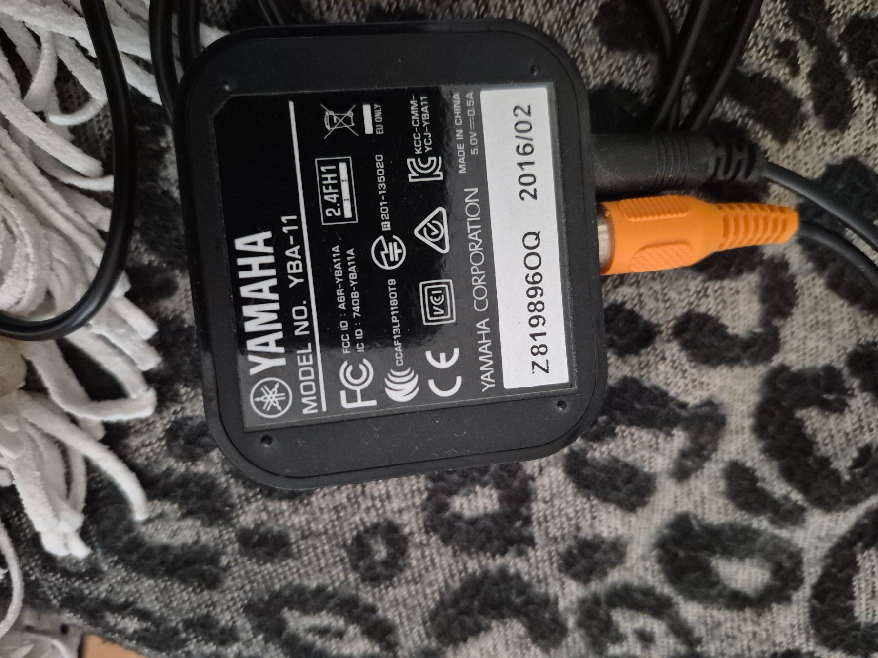 Yamaha Ricevitori: Yamaha YBA-11 Bluetooth Audio Receiver Adapter – Usato da Horgen venduto da uabay 1