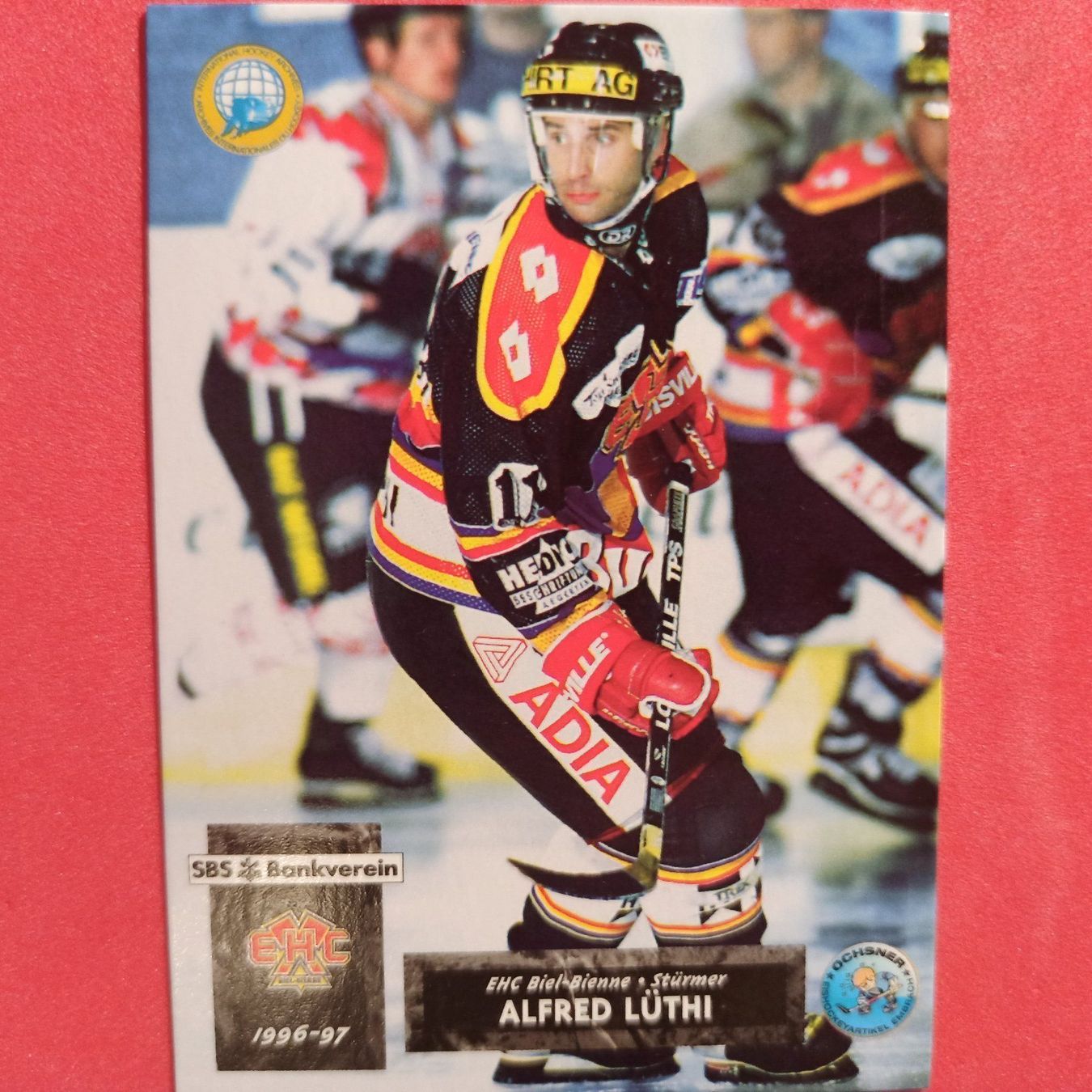 Carte collezionabili: Alfred Lüthi - EHC BIEL - 1996/97 – Usato da Dübendorf venduto da kb86_MOVIE