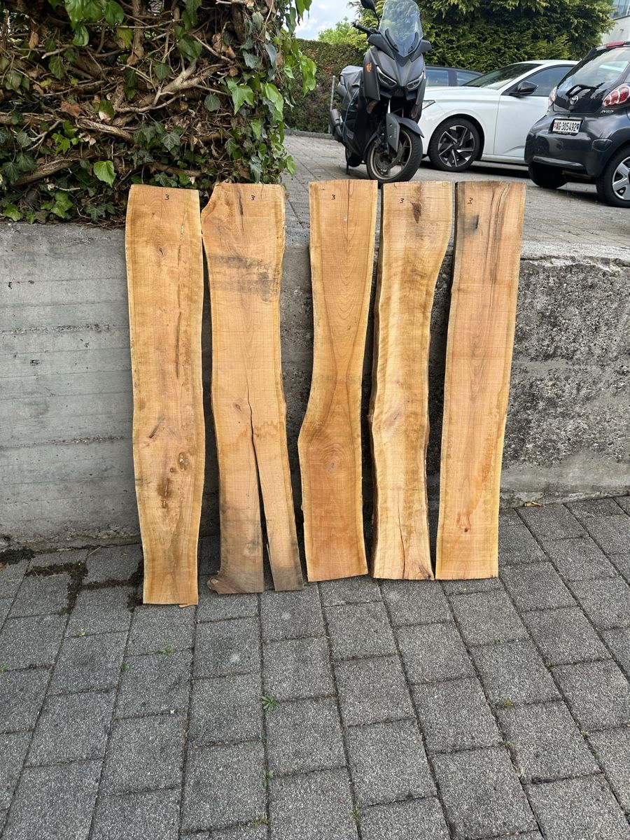 Articoli in legno: KirschBretter 5 Stk. – Nuovo (secondo la descrizione) da möhlin venduto da platzsimo 3