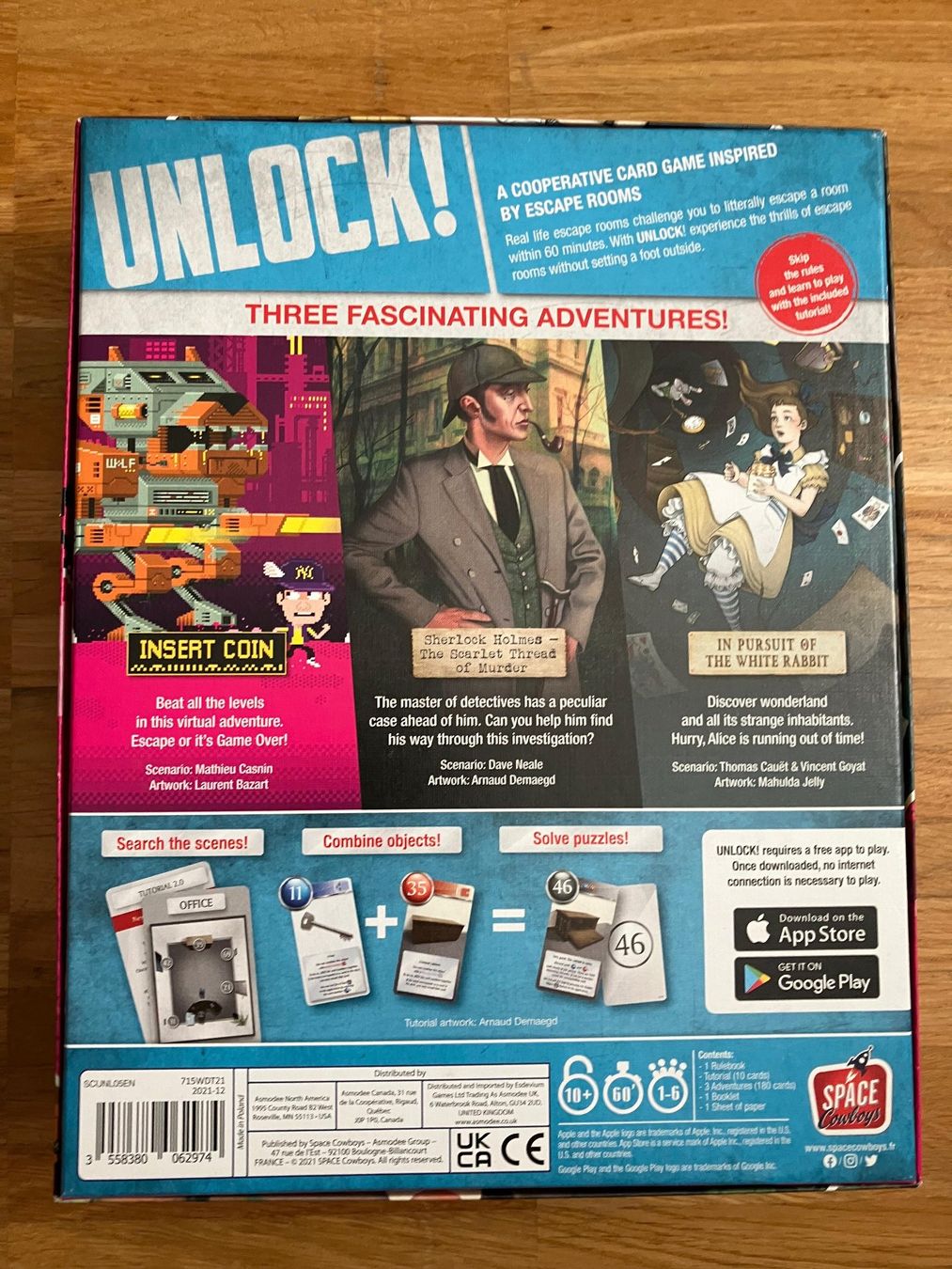Giochi: Brettspiel Unlock! Heroic Adventures Englisch – Usato da Widen venduto da Give5 2