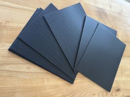 Tischset schwarz