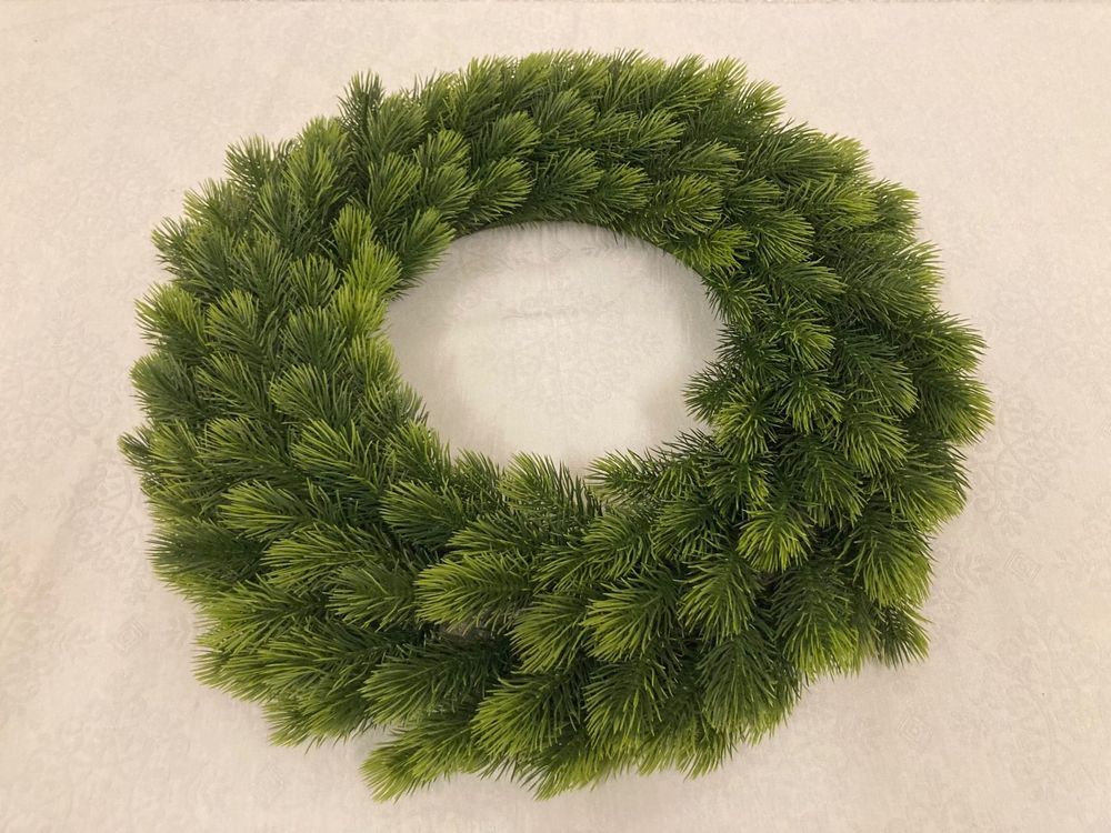 Künstlicher Tannen Kranz 25cm - Weihnachtsdeko Für Tür & Tisch