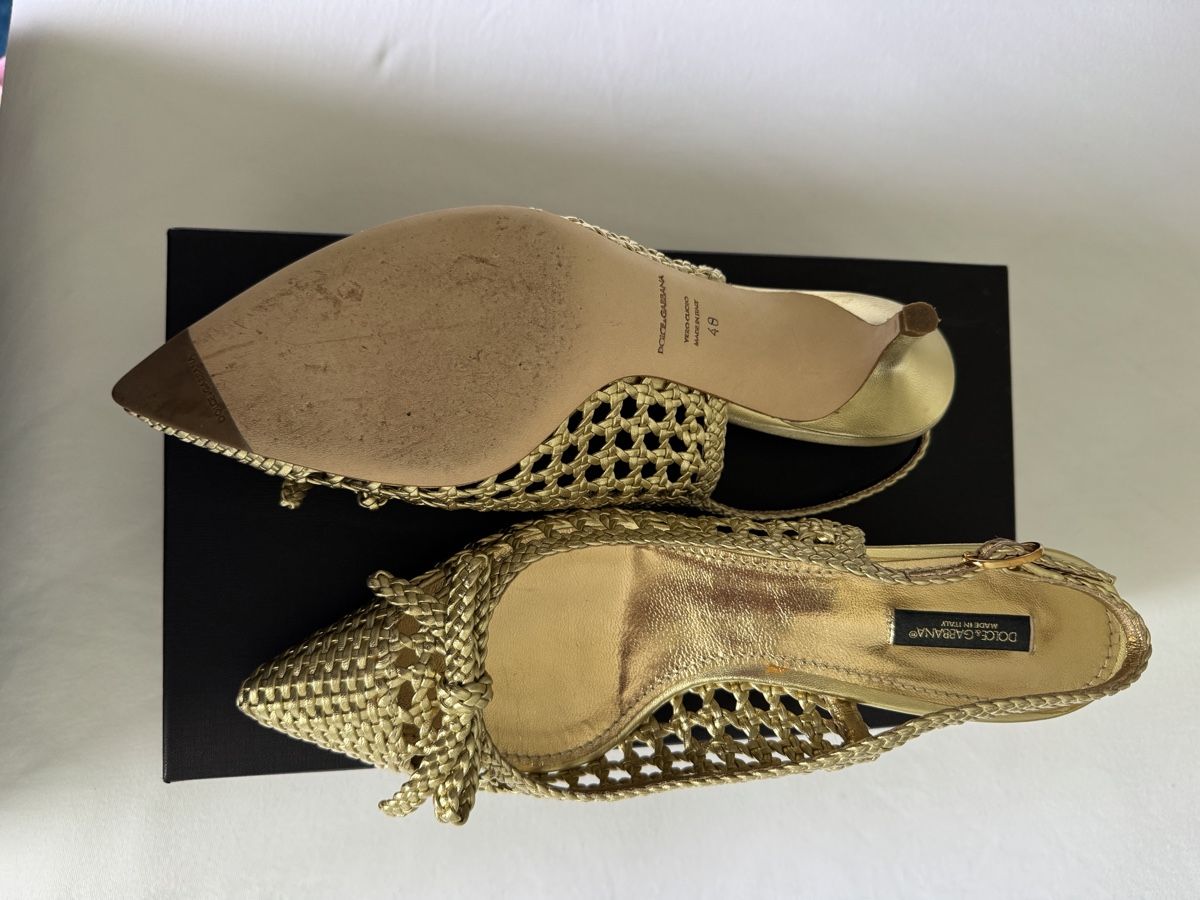 Dolce & Gabbana Damenschuhe: Dolce&Gabbana Slingback Pumps – Gebraucht aus Reichenburg von gabriela55 1