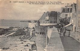2x Saint-Malo, Les Remparts de Bon-Secours, Les Beys
