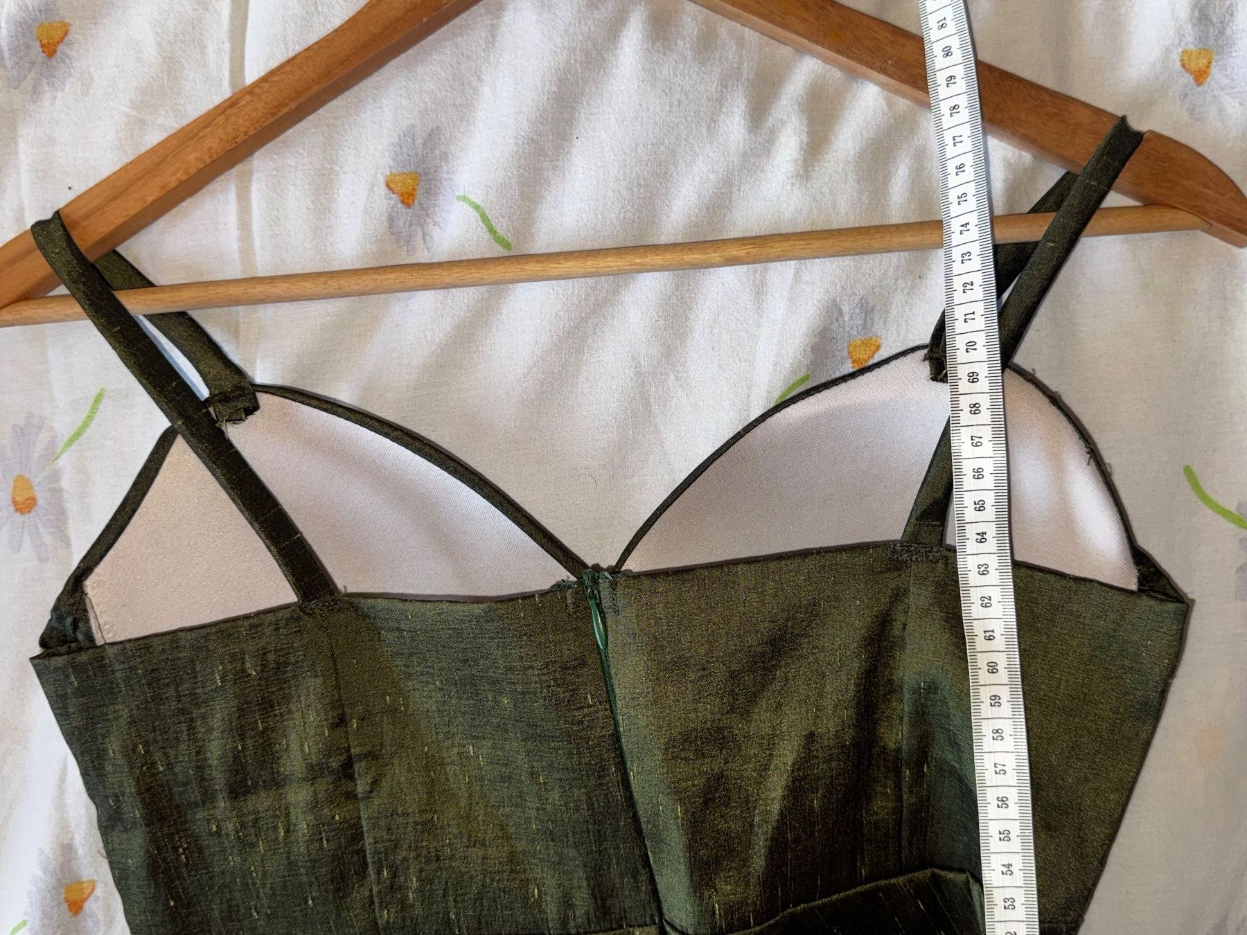 Vestiti: Robe bustier en soie sauvage taille env. M – Usato da Ovronnaz venduto da Etagne68 4