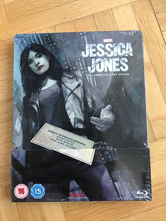 Marvel's Jessica Jones - Complete First Season - Steelbook (Neu und ...
