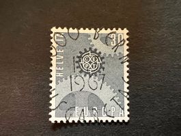 1967 ET-Vollstempel Mi. 448 perfekt (2177)