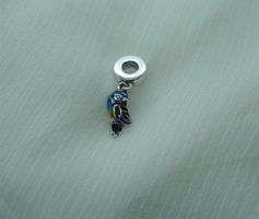 Charm "Papagei" zu Pandora Silber 925