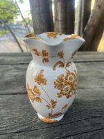 Vintage Keramik Vase – Handbemalt –1974, 17 cm