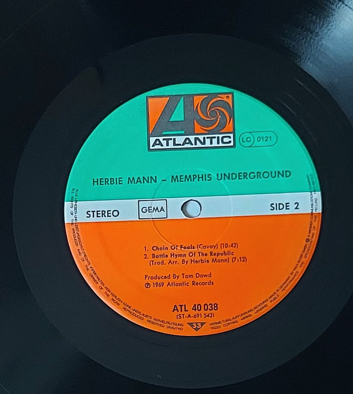Dischi in vinile: LP - HERBIE MANN - MEMPHIS UNDERGROUND – Usato da Steckborn venduto da Quo7 2