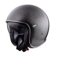 Premier Vintage glitzer silber Motorrad Helm Gr. XS Aktion!