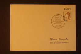 1988 Ersttagsbrief MiNr. 1392 Deutschland Bundesrep.