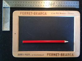 ancienne Ardoise publicitaire Fernet - Branca