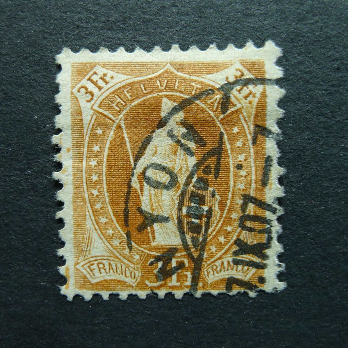 Tutti i francobolli: 1906 Nr. 92A Stempel von NYON – Usato da Dagmersellen venduto da wyss1982