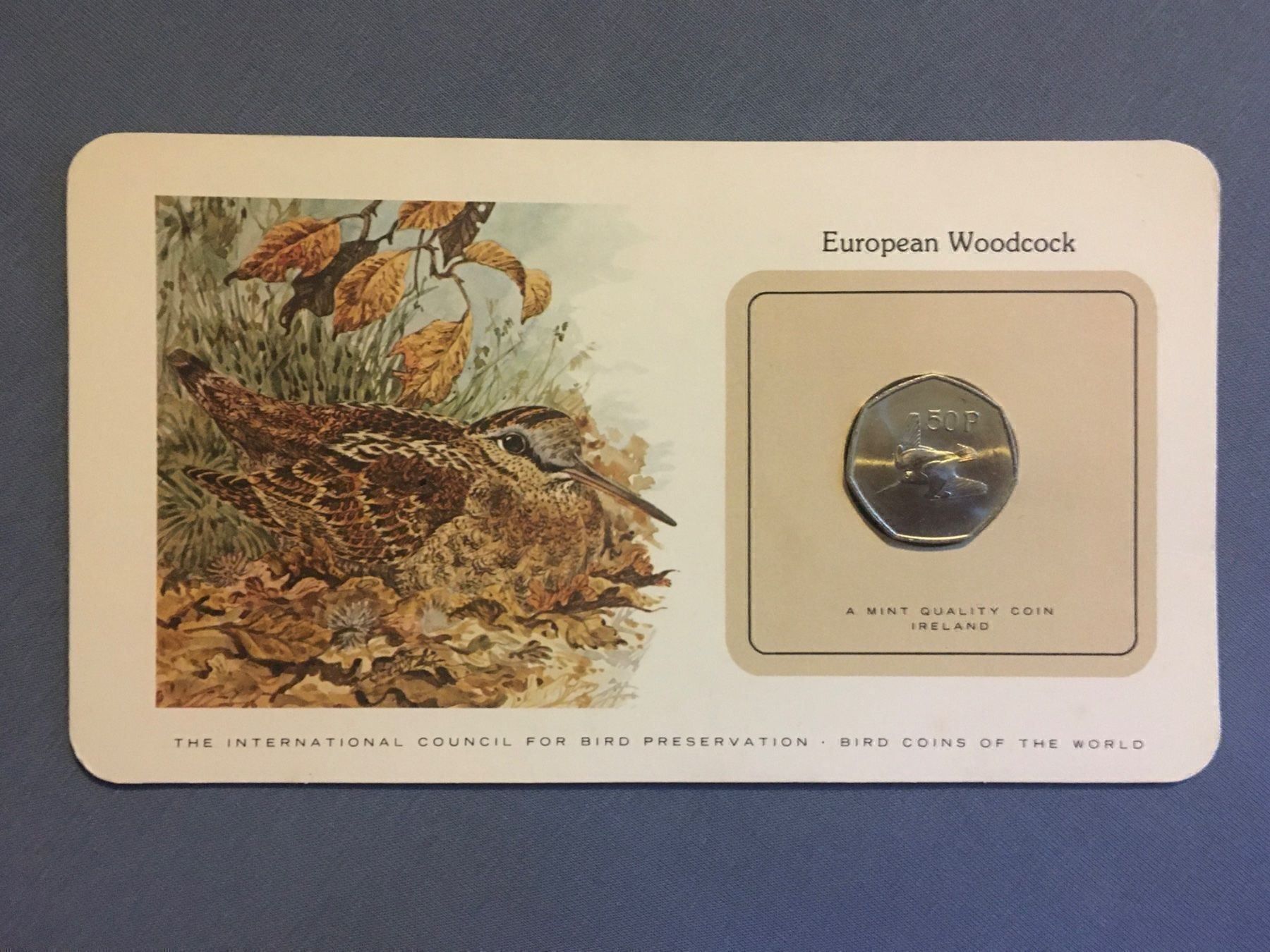 Alle Münzen: 50 Pence Ireland im Blister – Gebraucht aus Lugano von Lucolos