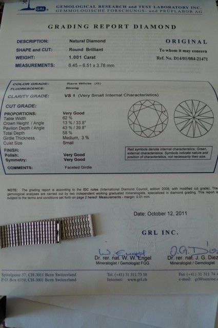 Pietre preziose: Diamant 1.001 Karat, VS 1 – Nuovo e nell'imballaggio originale da Bern venduto da Ivob0 1