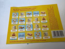 Coop Splash 1volle Sammelkarte (40Stk.)