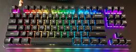 Tastatur: Drop CTRL mit Schwarze Tastenkappen