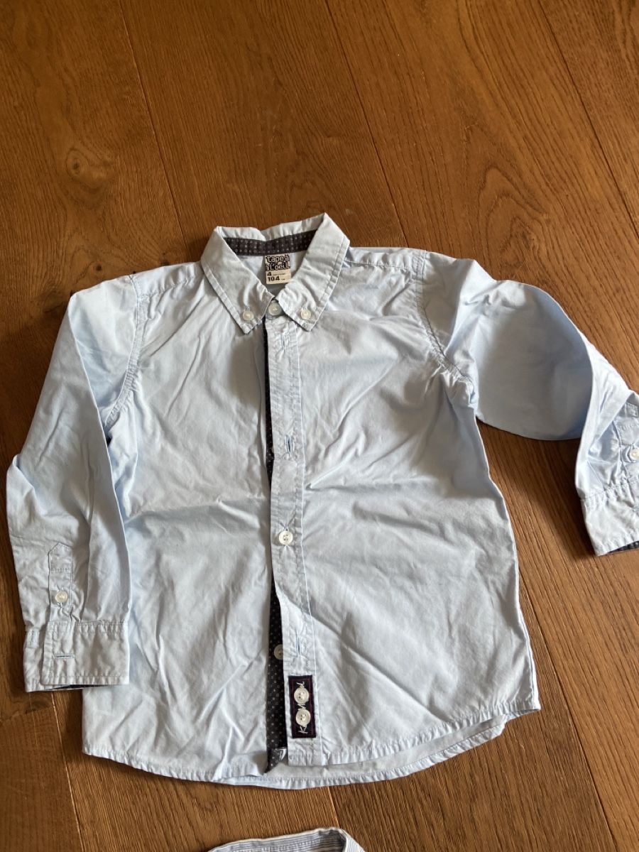 Camicie, T-shirt & Polo: 2 Langarm Hemden Gr.104/110 – Usato da Pratteln venduto da Nala78 2