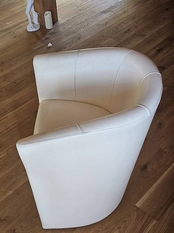 Ikea Poltrone: Moderner Loungesessel / Armlehnsessel weiss – Usato da Glattbrugg venduto da Yu-Gi-Oh_Sale 1