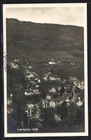 Langnau a. A., Totalansicht mit Strasse 