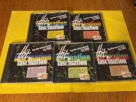 5 CDs Hit-Fascination Top Hits International 2/90-6/90 Top Z