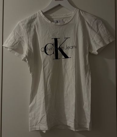 Calvin Klein Jeans T-Shirt weiss, Grösse S