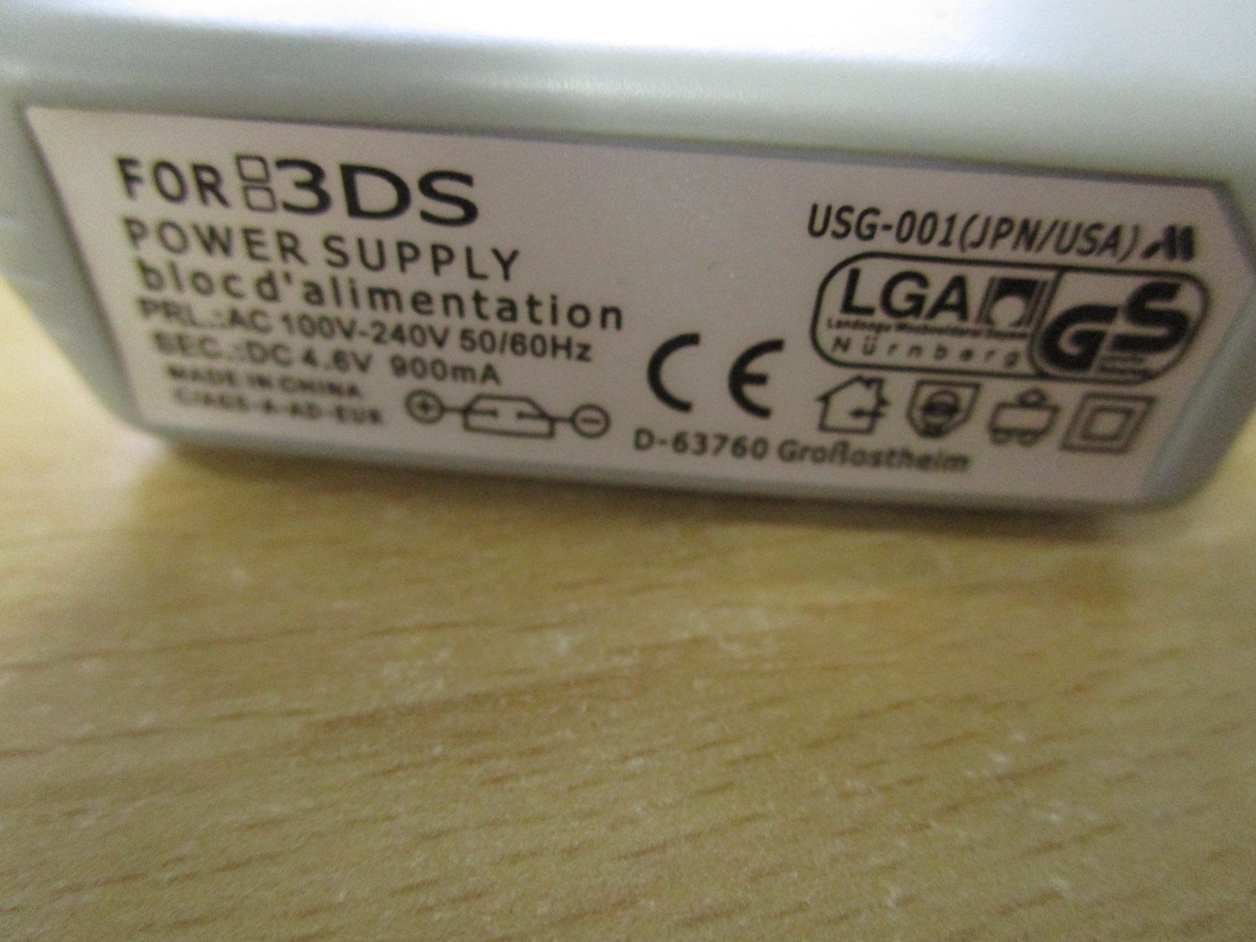 Kabel: Nintendo 2DS Netzteil Ladegerät Charger NEU – Neu (gemäss Beschreibung) aus Goldau von agestuffer 1