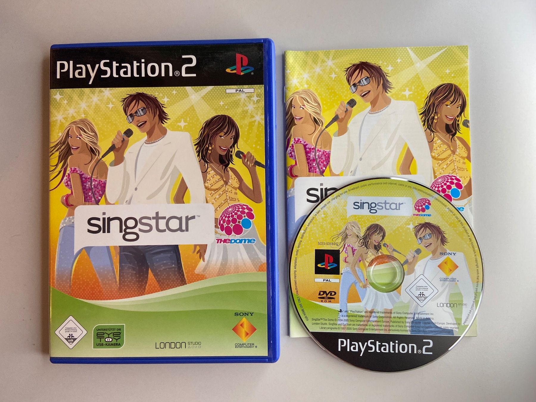 Sony Spiele: Singstar the dome - PS2 – Gebraucht aus St.gallen von taduz