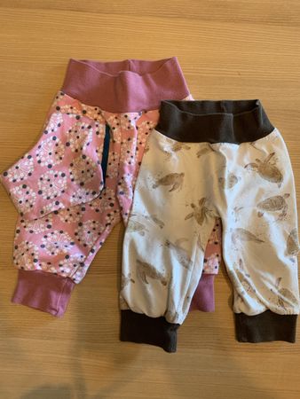 Kinder Hosen 2er Set ca. Grösse 62/68 handmade