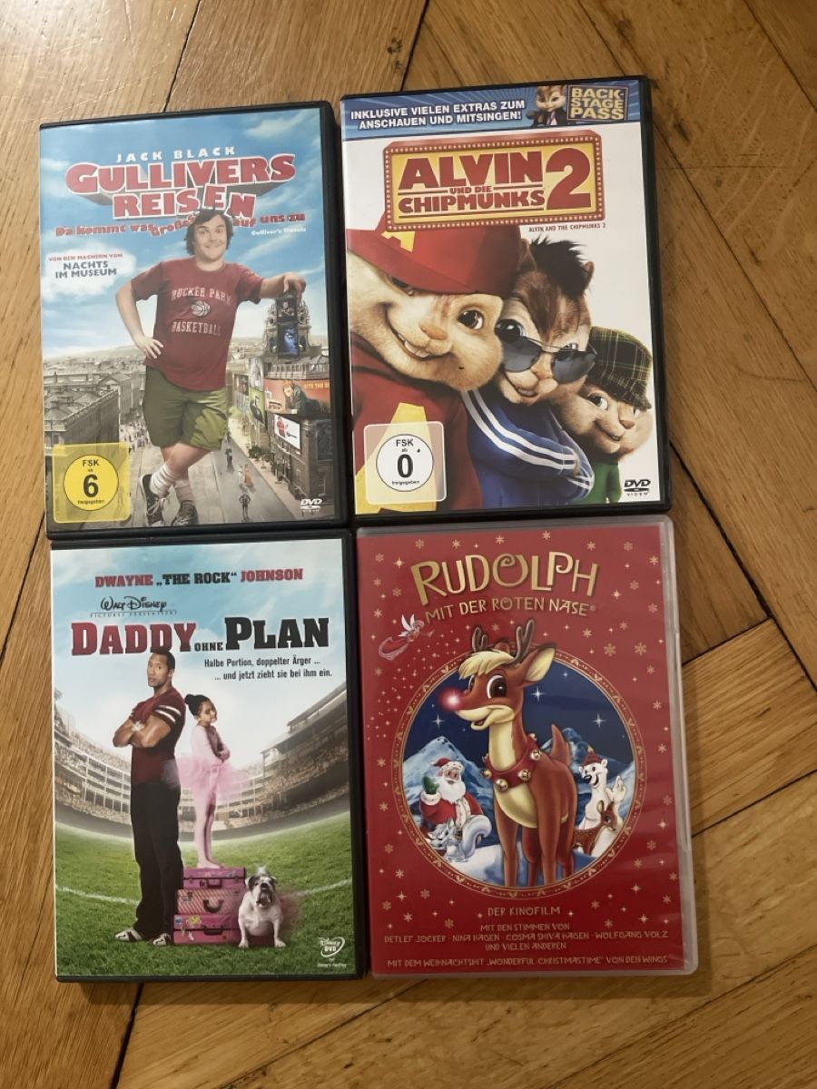Tutti i DVDs: 4 DVDs (pro Stück 1 CHF) – Usato da Bern venduto da ewa_8csp